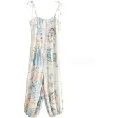 Next Jumpsuit nude / lichtblauw / bruin / zwart