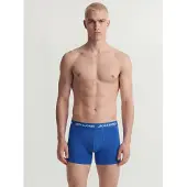 Jack & Jones Boxershorts 'JACCARL' navy / hemelsblauw / zwart / wit