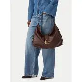 GUESS Schoudertas 'CAMDEN' chocoladebruin