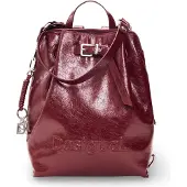 Desigual vrijetijdsrugzak rugzak Half Logo Luena NF Backpack Red rood