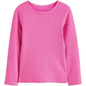 Next - Meisjes - Geribbelde top met lange mouwen - Roze
