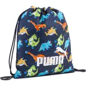 Puma Phase AOP Small kinder gymtas met dino blauw 11 liter