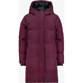 TwoDay lange gewatteerde meisjes winterjas bordeaux maat 152
