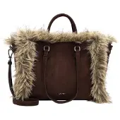 Suri Frey Handtas 'Chessy' beige gemêleerd / chocoladebruin