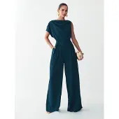 Willa Jumpsuit 'Tammi' cyaan blauw