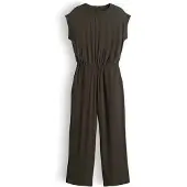 Opus Jumpsuit 'Mylea' donkergroen