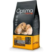 Optimanova Kitten Kip & Rijst Kattenvoer 8kg