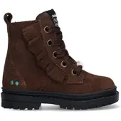 BunniesJR leren enkelboots - donkerbruin Meisjes Leer - maat 32
