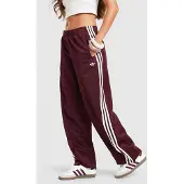 Adidas Originals Broek 'Firebird' donkerrood / wit