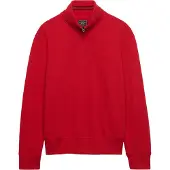 Superdry Sweatshirt 'Essential Serif' bloedrood