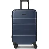 Police Dublin 4 wielen Trolley M 64 cm met uitbreidingsplooi blauw