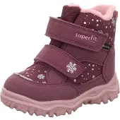 Superfit Snowboots 'HUSKY1' wijnrood / wit