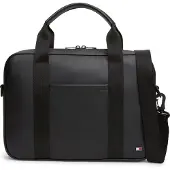 Tommy Hilfiger Laptoptas 'FOUNDATION' zwart