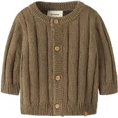 Lil´ Atelier Gebreid vest groen