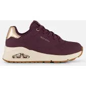 SKECHERS Sneakers laag aubergine