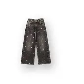 Vingino Meisjes Extra Wide Leg Jeans Cita Special Meisje Grijs 116