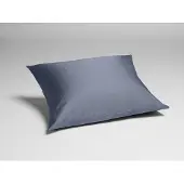 Yumeko Kussensloop Katoensatijn 65x65 Blauw - Eco, Bio & Fairtrade
