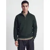 Jack & Jones Sweatshirt 'JJEBradley' donkergroen