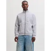 Jack & Jones Sweatvest 'JJEBradley' lichtgrijs