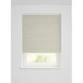 HEMA Plissé dubbel lichtdoorlatend uni crème (creme)