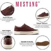 Bonprix Mustang sneakers met ritssluting maat 39