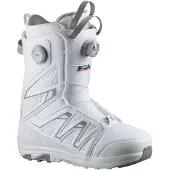 Salomon Snowboard - Heren snowboardschoenen - Launch BOA SJ BOA White/Alloy voor Heren - Maat 44,5 - Wit