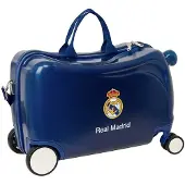 Real Madrid 25l 44x21x27 Cm Trolley Bag Blauw Kinderen