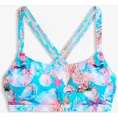 Bonprix Bralette-bikinitop met gekruiste bandjes maat 38