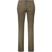 Gardeur Bobby flatfront broek khaki lyocell