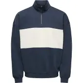 Only & Sons Sweatshirt 'ONSCERES' marine / natuurwit