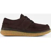 Ecco Walker 3.0 Veterschoenen bruin Suede - Heren - Maat 45