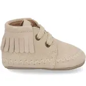 Shoesme Leren Lopen Sneakers Franjes beige Suède Maat 19