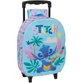 Safta Stitch 3d 8.91l Rugzak Met Wielen Blauw Kinderen