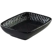 MPLCo Elegante Zwarte Keramieken Dip Saus Kommetje 8cm OMBRES ZWART