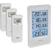 TFA-Dostmann TFA Klima-Sense weerstation - met 3 sensoren