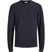 Jack & Jones Trui 'JJEBRODY' nachtblauw