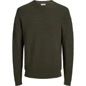 Jack & Jones Trui 'JJEBRODY' olijfgroen