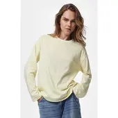 Pieces Pcsadie Top Met Lange Mouwen Dames Geel XL