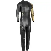 Aquaman Crawl uniseks neopreen wetsuit zonder rits, zwart/goud