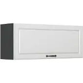 Vicco Hangkast R-Line, Wit landelijk/Antraciet, 100 cm Plat
