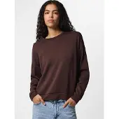 Pieces Sweatshirt chocoladebruin