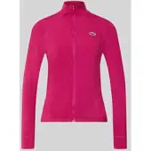 Lacoste Slim fit trainingsjack met logopatch