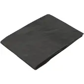 vidaXL Zeildoek met oogjes, antracietgrijs, 4 x 8 meter, 90 g/m² PE