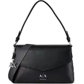 Armani Exchange Schoudertas 'XW003145 AF26569' zwart