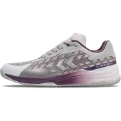 Hummel Sportschoen lichtgrijs / donkerlila