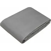 vidaXL Zeildoek met oogjes, lichtgrijs, 6 x 12 meter, 260 g/m² PE