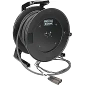 Klotz MC0240 2-kanaals XLR multicore haspel 40m