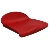 Softee Spark Sr M4 Rode Pvc Zitting Zonder Rugleuning