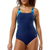 Speedo Lunalustre Printed Shaping Badpak Dames 48