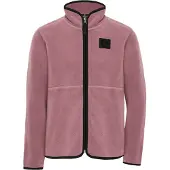 Didriksons Rubi FZ, fleecevest, junior, roze
